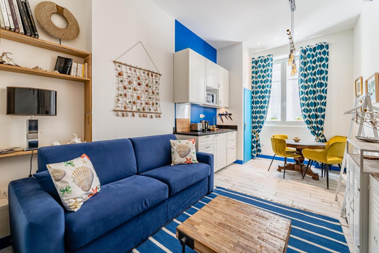 Studio Shell 26M2, 120M Vieux-Port, Clim, Wifi, Acces Autonome Avec Code Marseille Exteriör bild